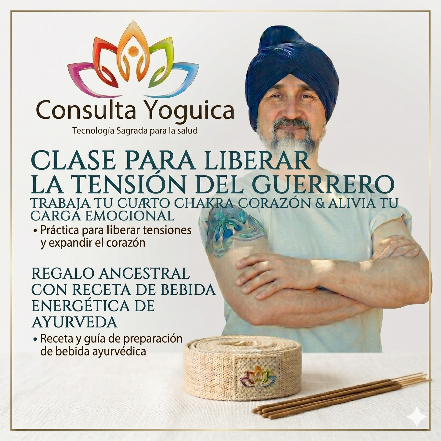 Clase de Yoga Kundalini: Liberar la Tensión del Guerrero