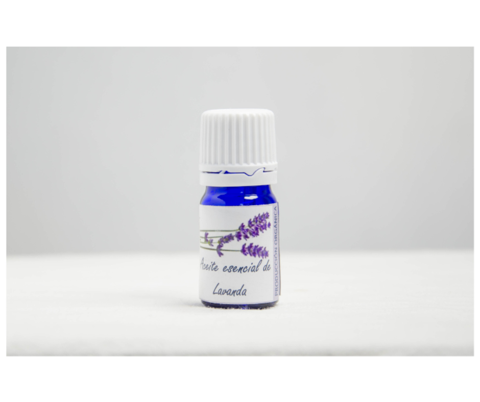Aceite esencial orgánico de lavanda 10ml - Versión Familiar (Aromaterapia: Restaurador nervioso y emocional)
