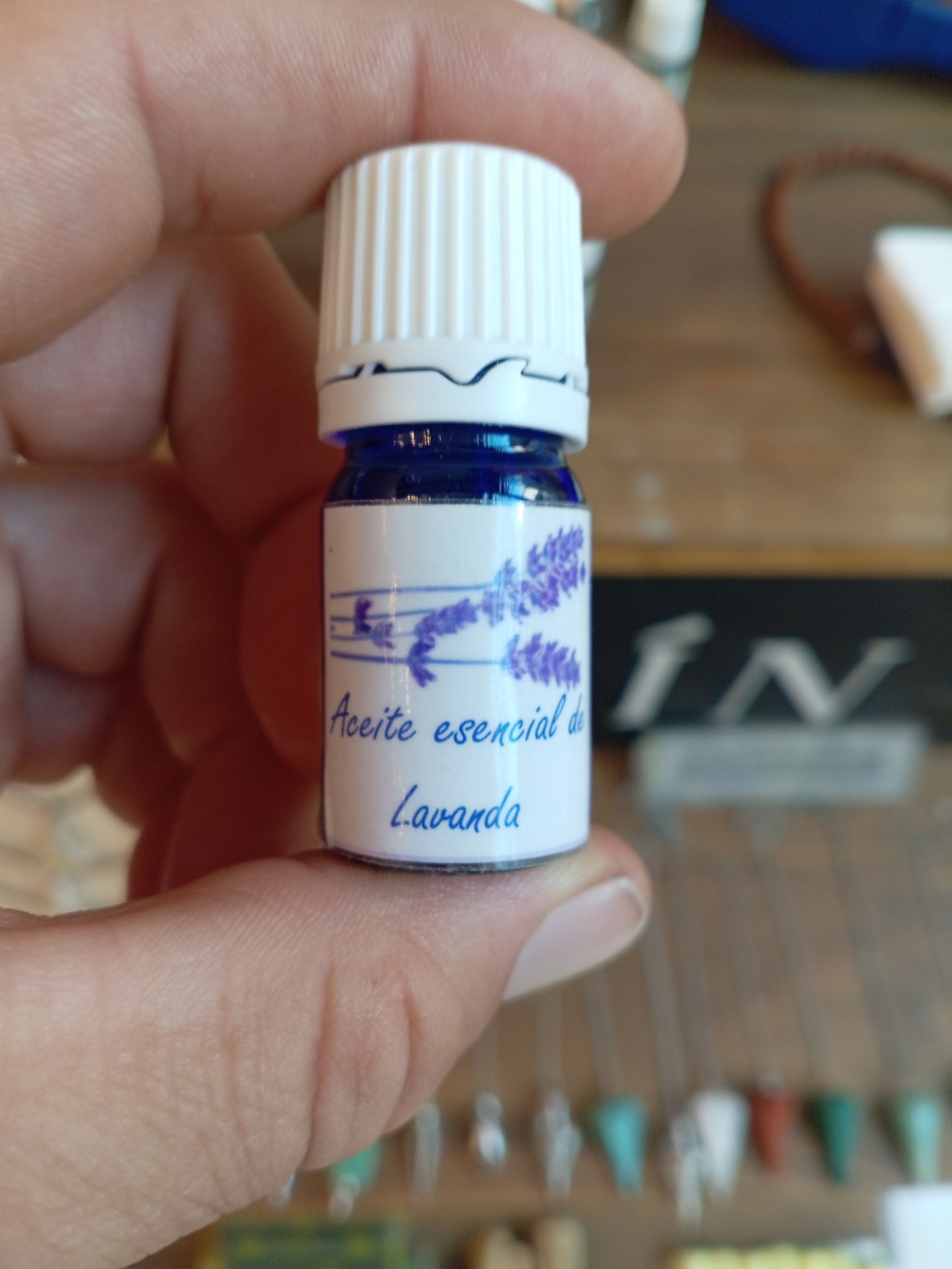 Aceite esencial orgánico de lavanda (Aromaterapia: Restaurador nervioso y emocional)